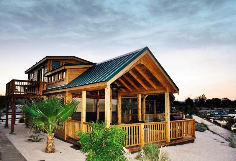 Pirate Cove Resort & Marina Needles Eksteriør billede