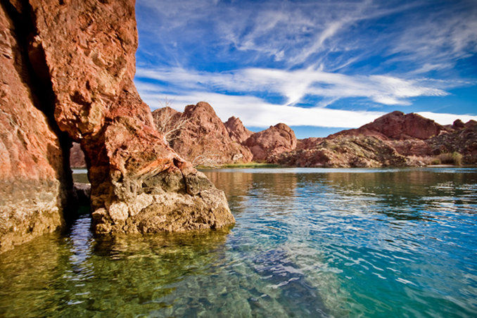 Pirate Cove Resort & Marina Needles Eksteriør billede